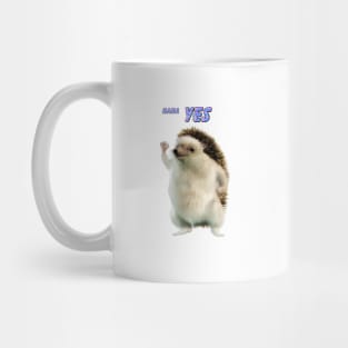 haha yes hedgehog but better Mug